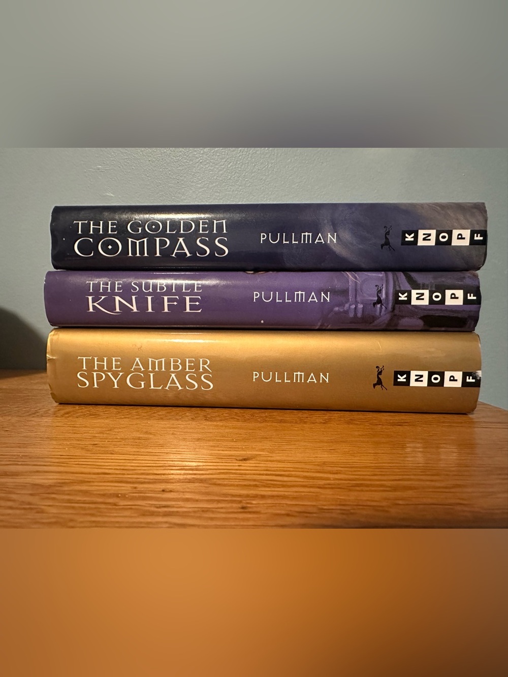 His Dark Materials Hardcover Set — Navy, Purple & Gold